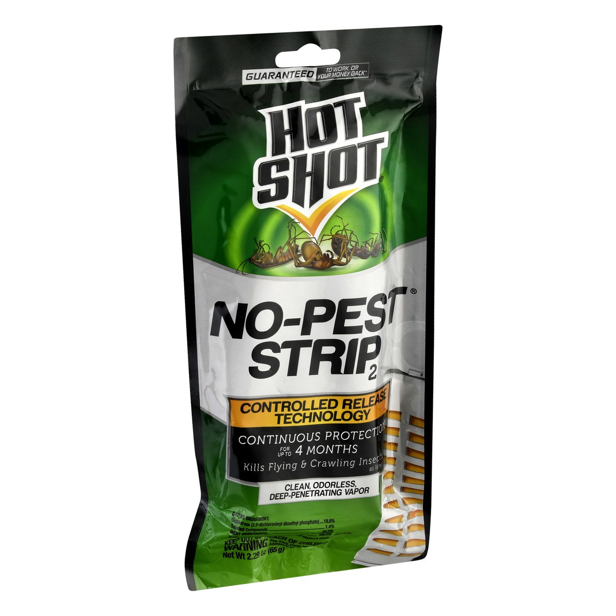 slide 4 of 9, Hot Shot Controlled Release Technology No-Pest Strip 2 2.29 oz, 2.29 oz