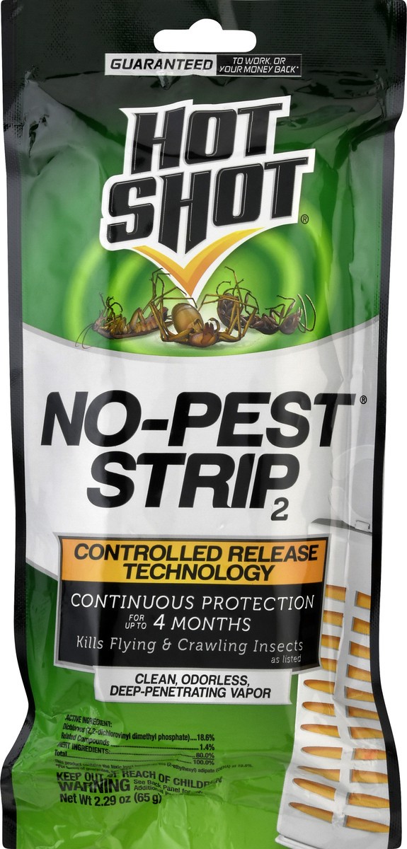 slide 3 of 9, Hot Shot Controlled Release Technology No-Pest Strip 2 2.29 oz, 2.29 oz