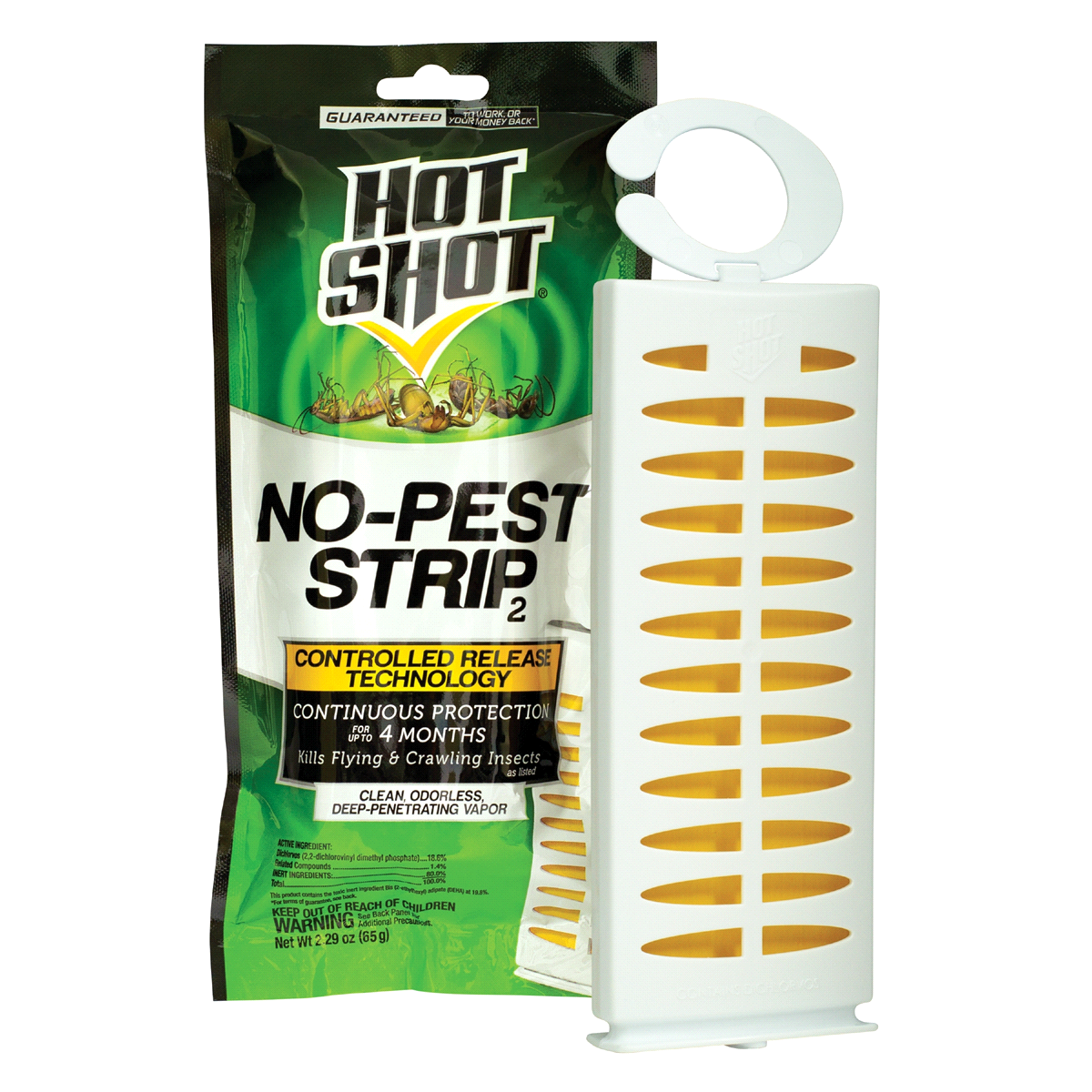 slide 1 of 2, Hot Shot No Pest Bug Strip, 2.29 oz