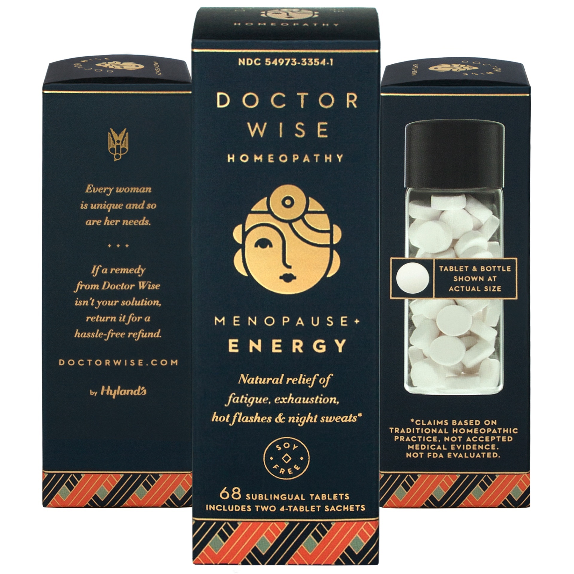 Doctor Wise Homeopathy Menopause + Energy Tablets 68 ct Shipt