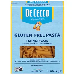 De Cecco Gluten-Free Pasta Penne Rigate 12 oz