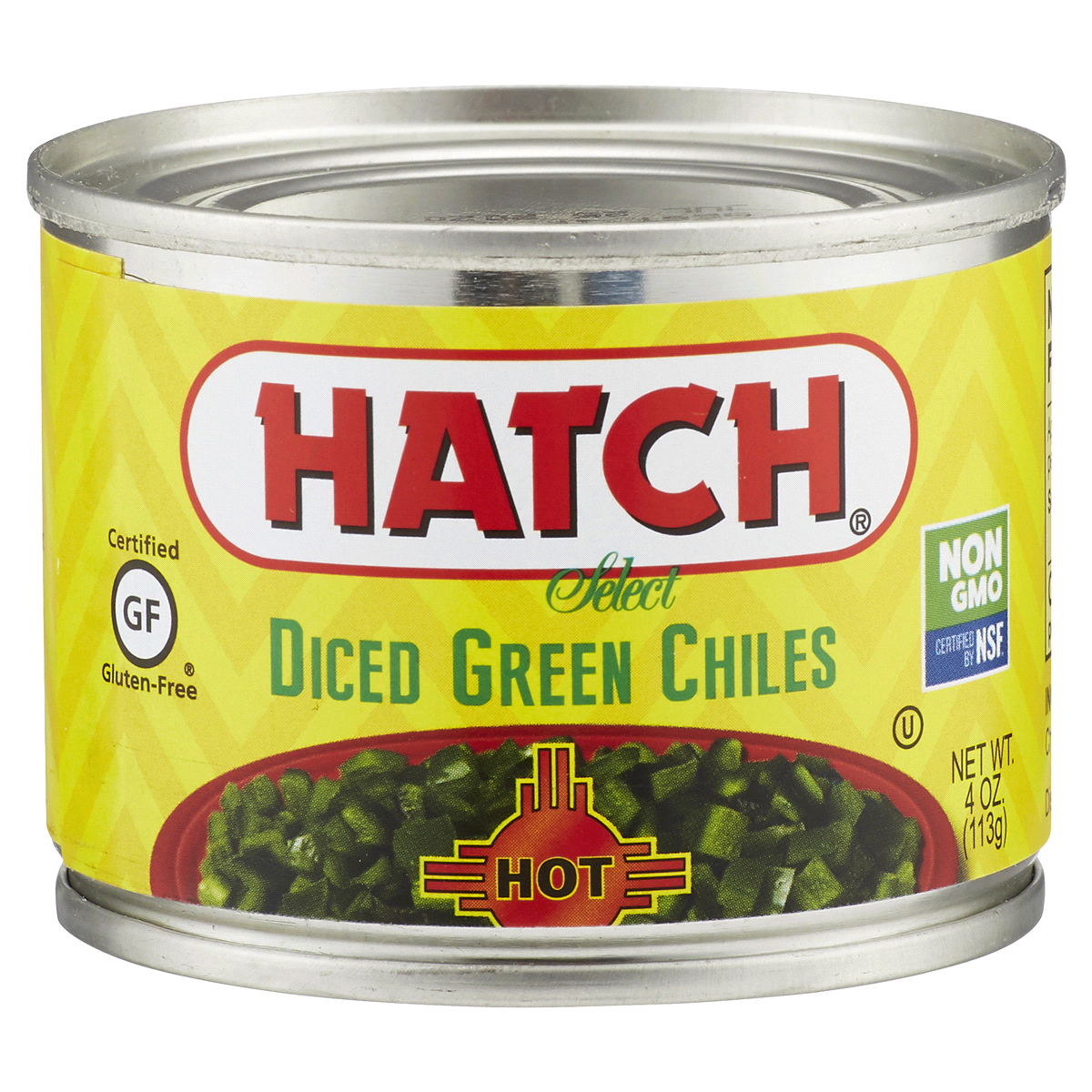 slide 1 of 2, Hatch Farms Fireroasted Diced Green Chiles, 4 oz