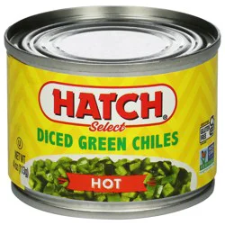 Hatch Select Hot Diced Green Chiles 4 oz