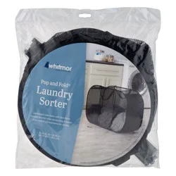 Whitmor Pop And Fold Laundry Sorter