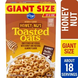Kroger Honey Nut Toasted Oats Cereal
