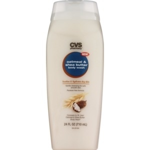 slide 1 of 1, Beauty 360 Oatmeal And Shea Butter Body Wash, 24 oz