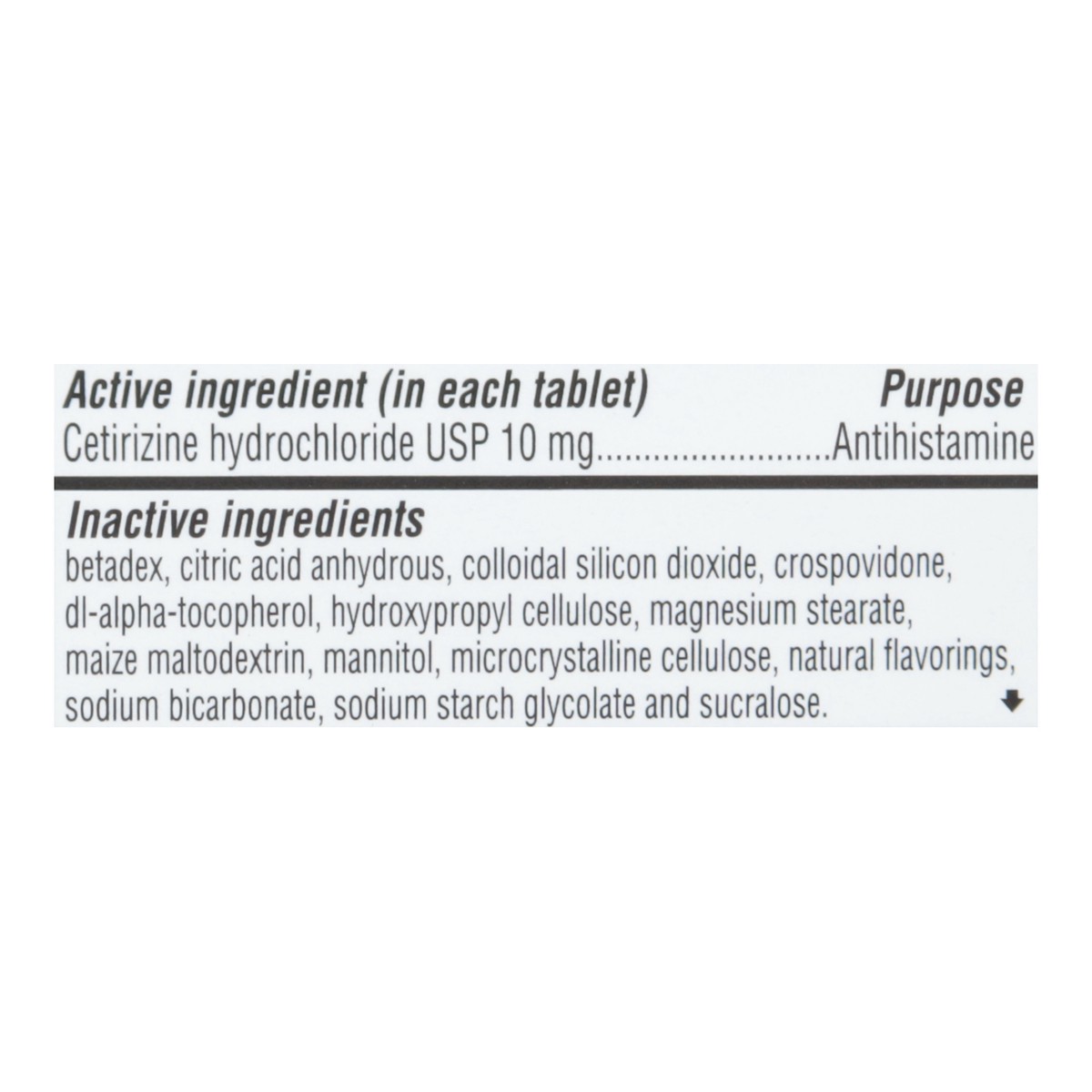 slide 5 of 14, TopCare Health 10 mg Original Prescription Strength Cetrizine Hydrochloride 24 Tablets, 24 ct