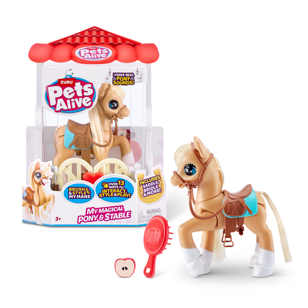 slide 2 of 2, Zuru Pets Alive Pony Playset, 1 ct