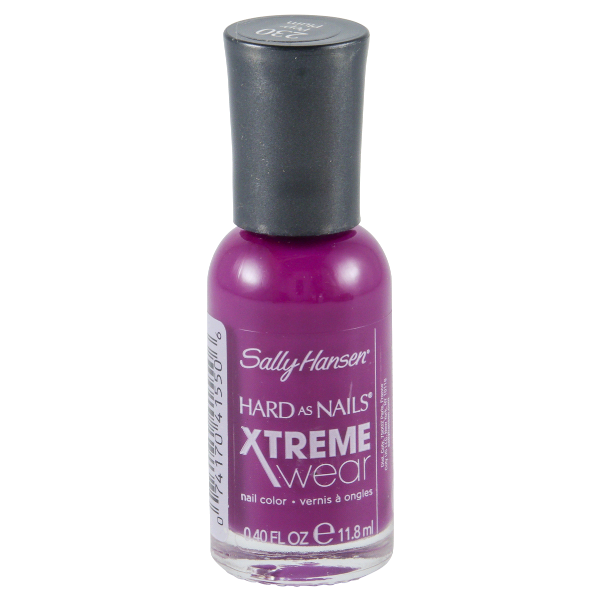 slide 3 of 4, Sally Hansen -HARD AS NAILS XTREME WEAR -Pep-Plum -0.4, 1 ct