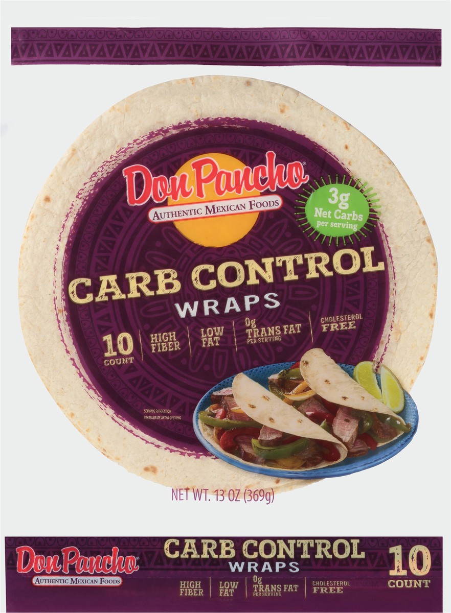 slide 3 of 7, Don Pancho Wraps, 10 ct