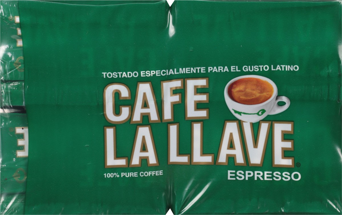slide 9 of 9, Café La Llave Value Pack Fine Grind Espresso Coffee 4 - 10 oz Bags, 4 ct