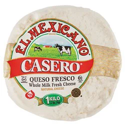 El Mexicano Casero Queso Fresco Whole Milk Cheese