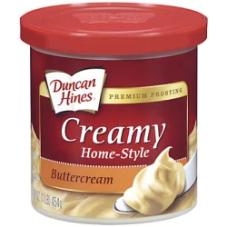 Duncan Hines Creamy Home-Style Premium Buttercream Frosting