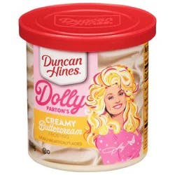 Duncan Hines Dolly Parton's Creamy Buttercream Frosting 16 oz