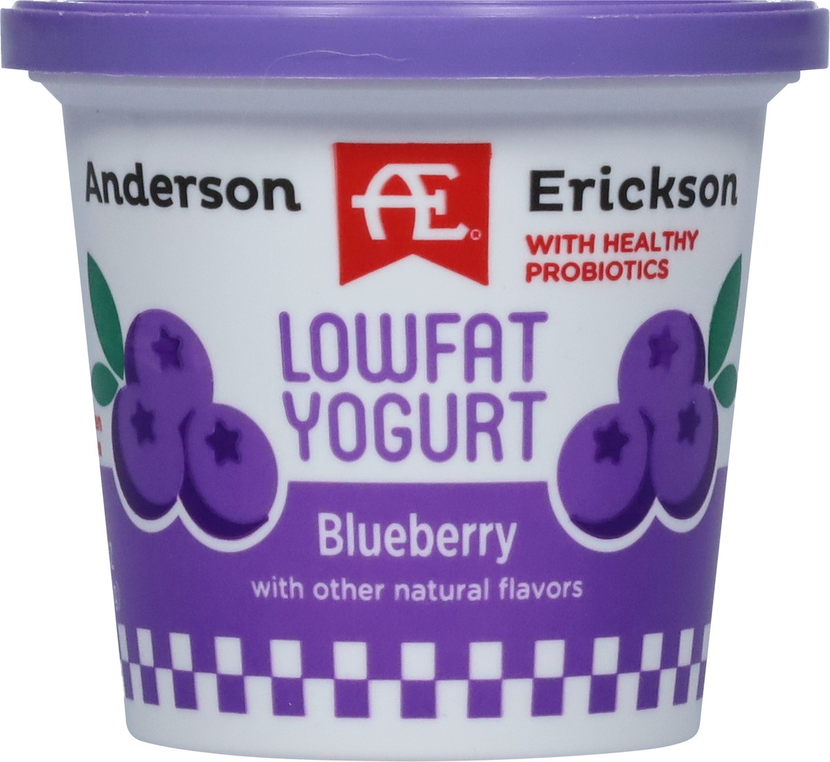 slide 10 of 11, Anderson Erickson Dairy Lowfat Blueberry Yogurt 6 oz, 6 oz