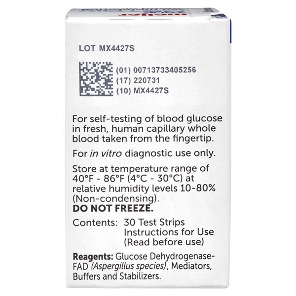 slide 12 of 29, Meijer TRUE METRIX Self-Monitoring Blood Glucose Test Strips, 30 ct