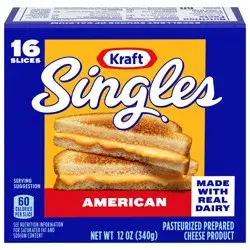 Kraft Singles American Slices, 16 ct Pack