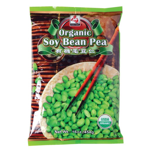 slide 1 of 1, Asian Taste ASN/TAS ORGANIC SOY BEAN PEA, 16 oz