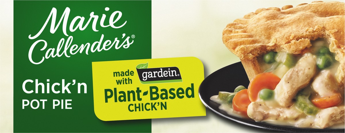 slide 3 of 9, Marie Callender's Gardein Plant-Based Vegetarian Chick'n Pot Pie 15 oz, 15 oz