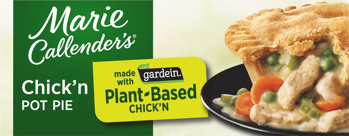 slide 8 of 9, Marie Callender's Gardein Plant-Based Vegetarian Chick'n Pot Pie 15 oz, 15 oz