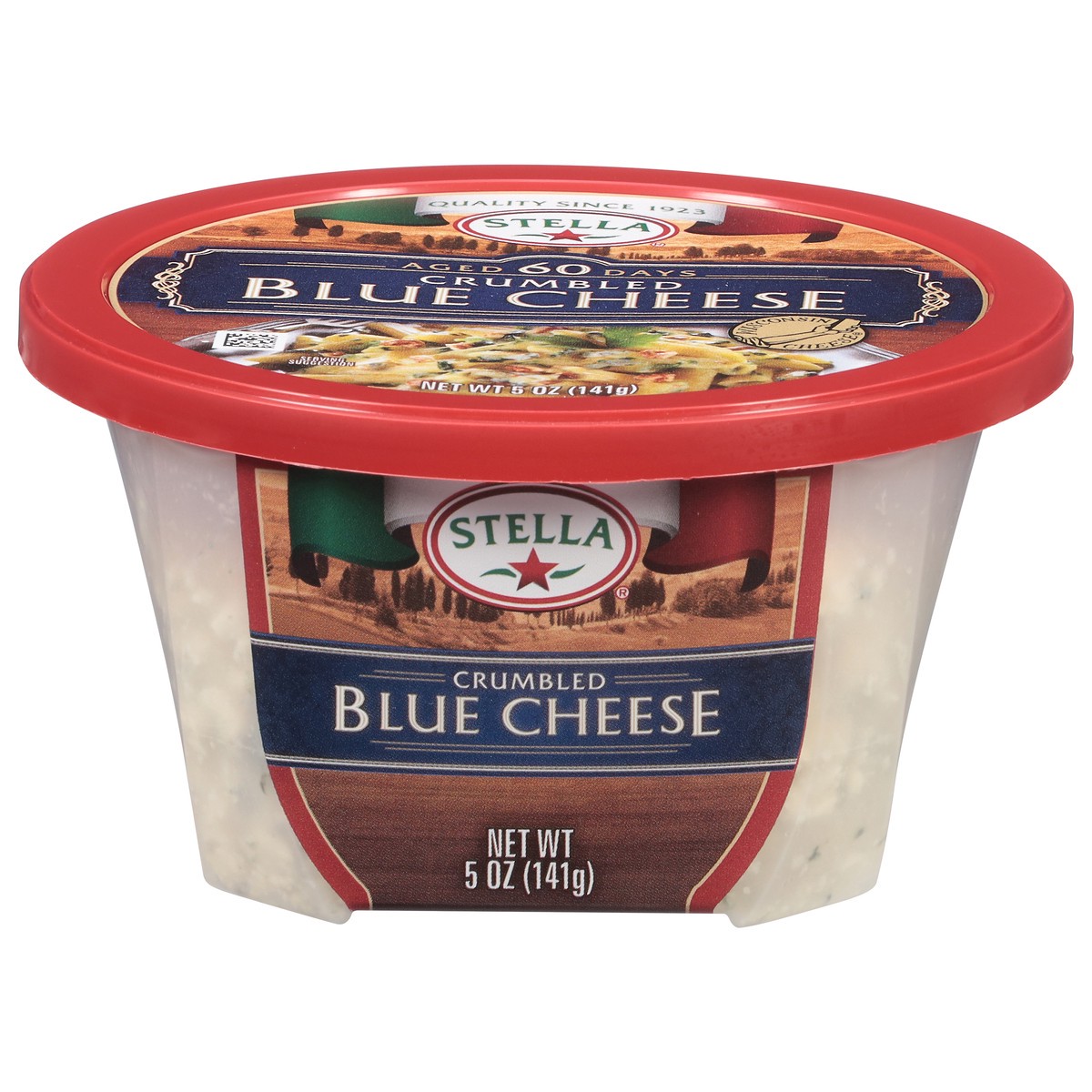 slide 1 of 3, Stella Crumbled Blue Cheese 5 oz, 5 oz