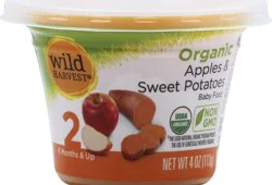 Wild Harvest Sweet Pto Apple Baby Food