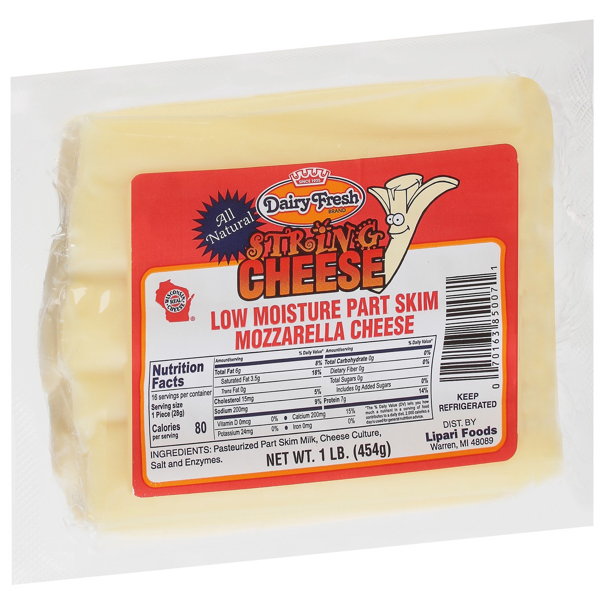 slide 5 of 12, Dairy Fresh String Cheese-Dairy Fresh, 16 oz