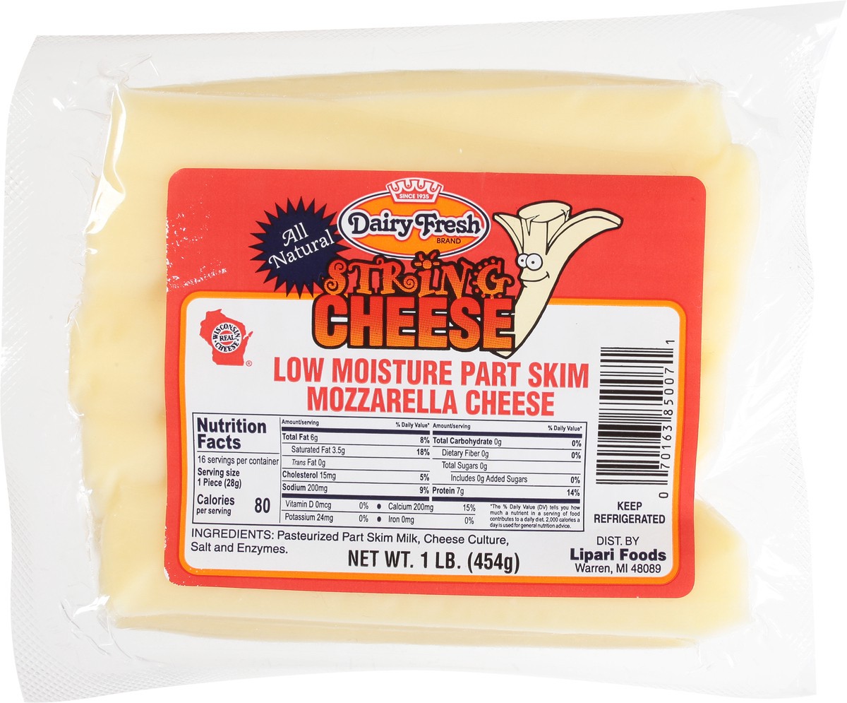 slide 4 of 12, Dairy Fresh String Cheese-Dairy Fresh, 16 oz