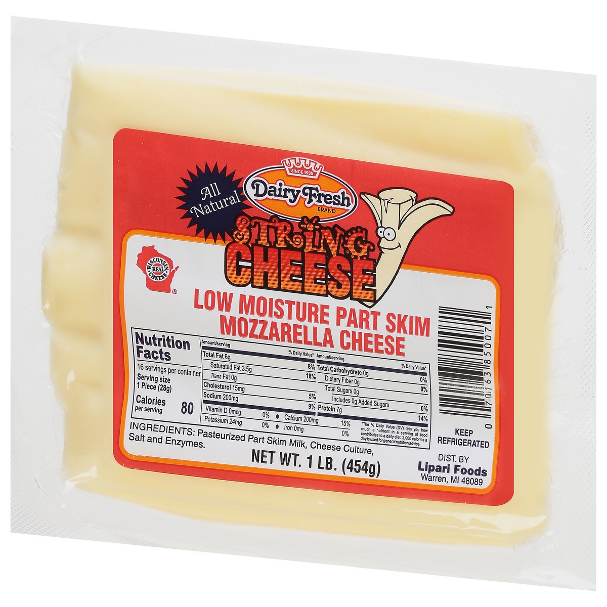 slide 7 of 12, Dairy Fresh String Cheese-Dairy Fresh, 16 oz
