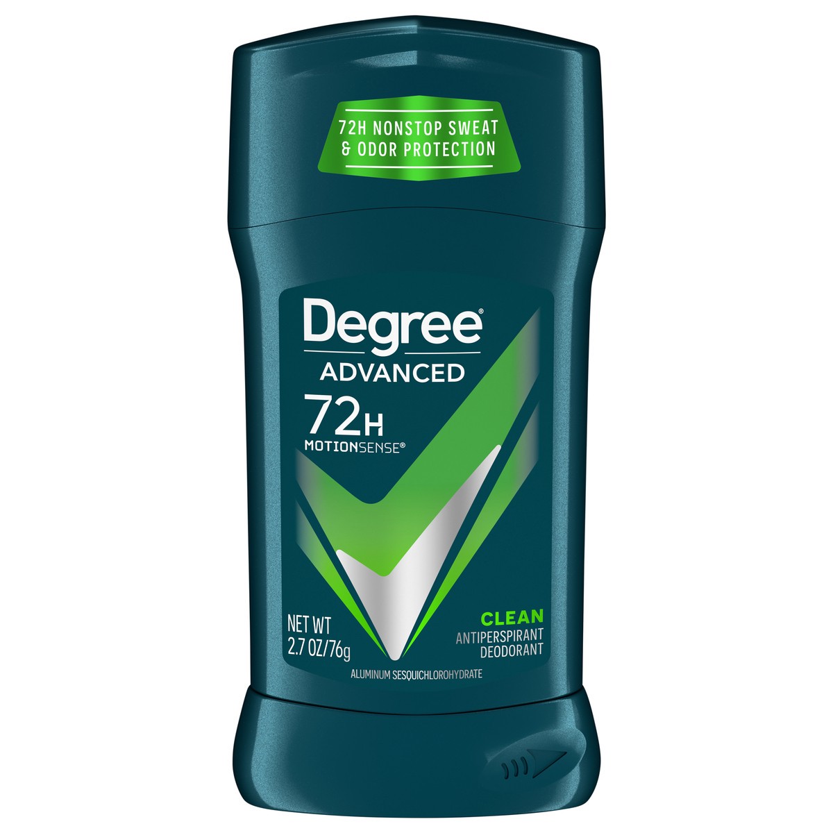 slide 7 of 7, Degree Advanced Antiperspirant Deodorant Clean, 2.7 oz, 2.7 oz