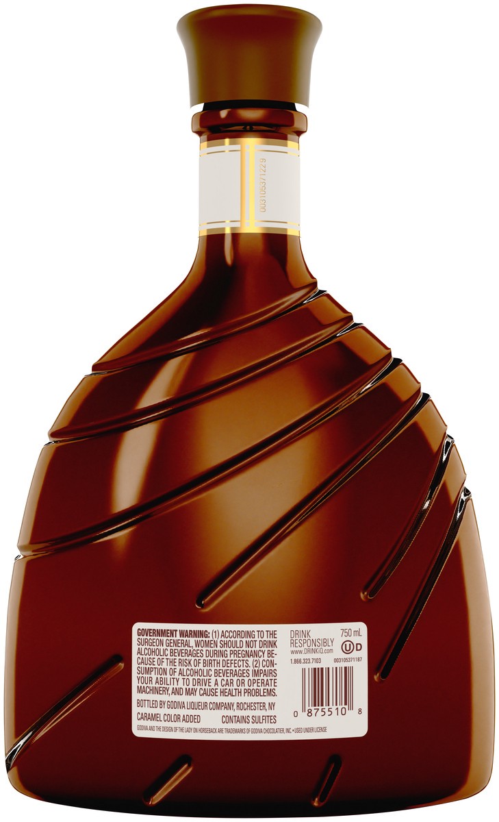 slide 3 of 5, Godiva Liqueur, 750 ml