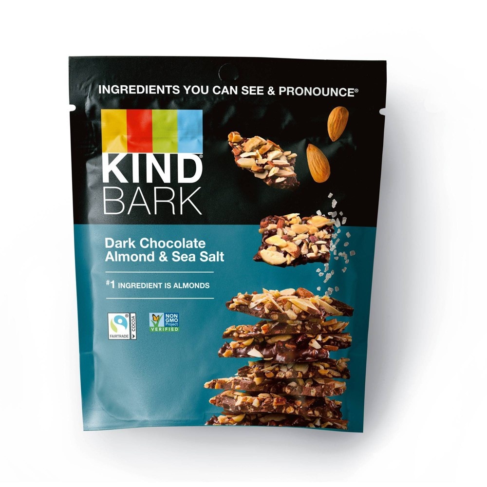 KIND Dark Chocolate Almond & Sea Salt Bark Shipt