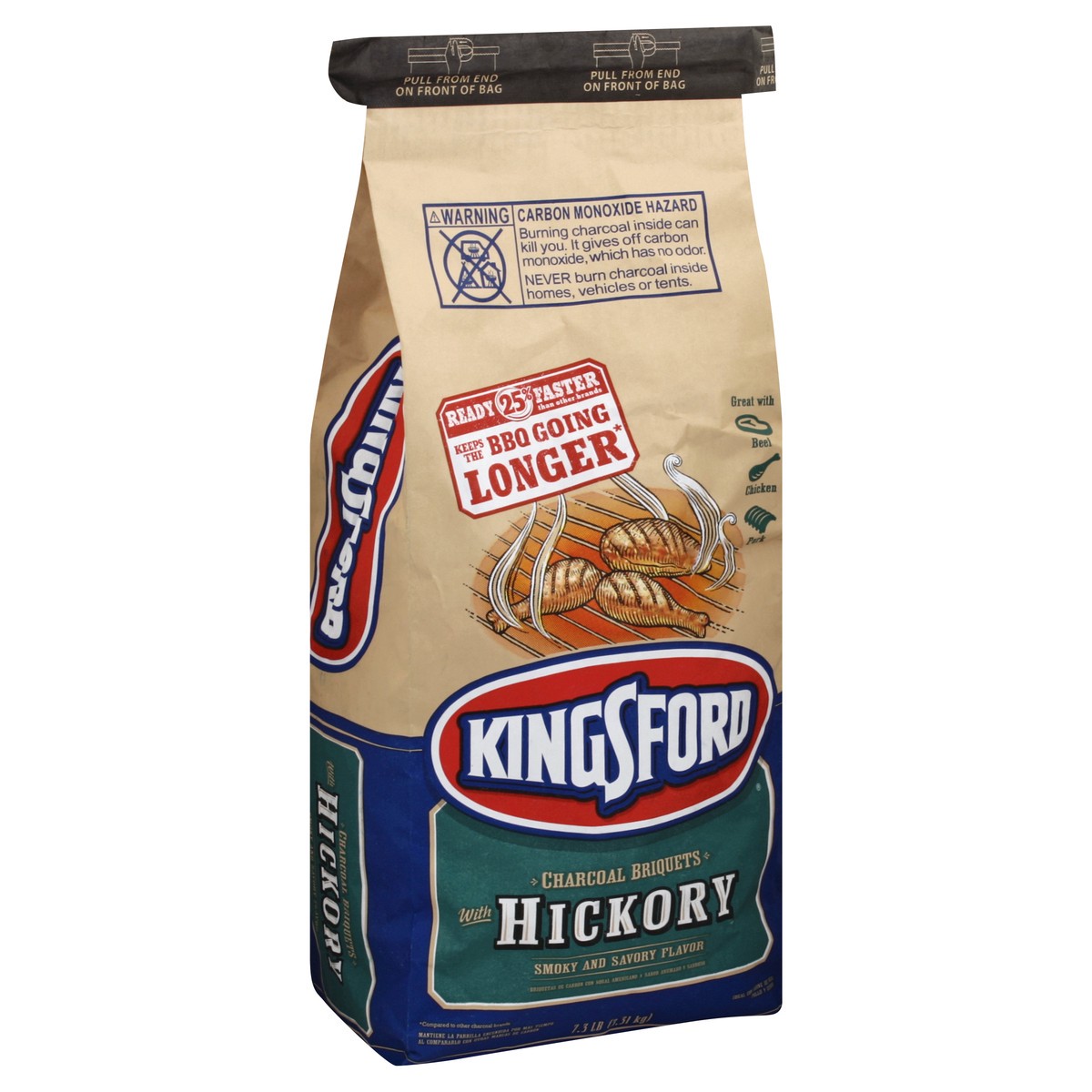 slide 5 of 6, Kingsford Charcoal Briquets 7.3 lb, 7.3 lb