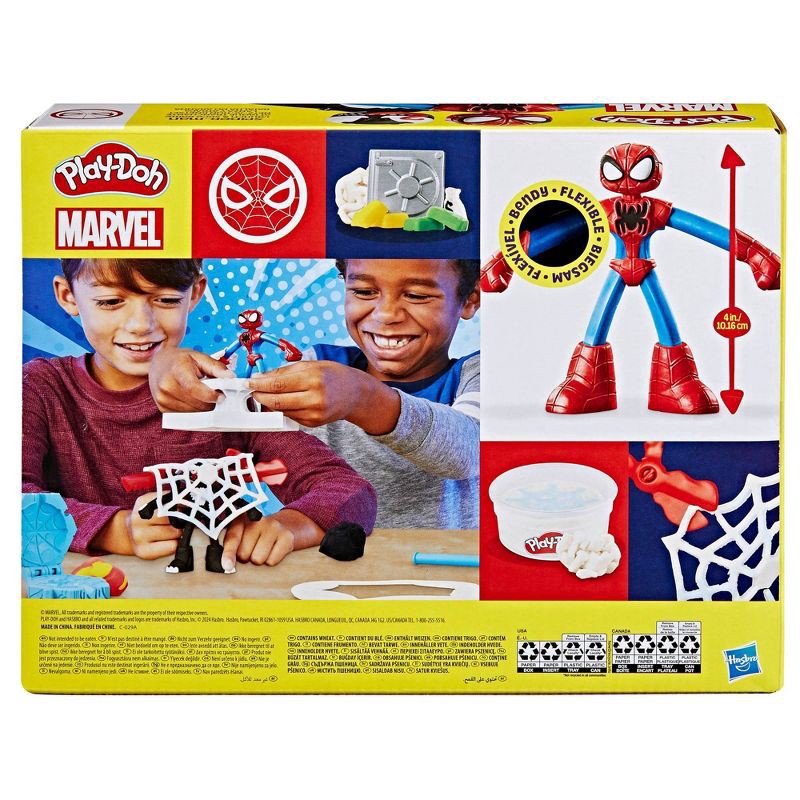 slide 6 of 7, Play-Doh Spider-Man Launch and Slice Battle Set, 1 ct