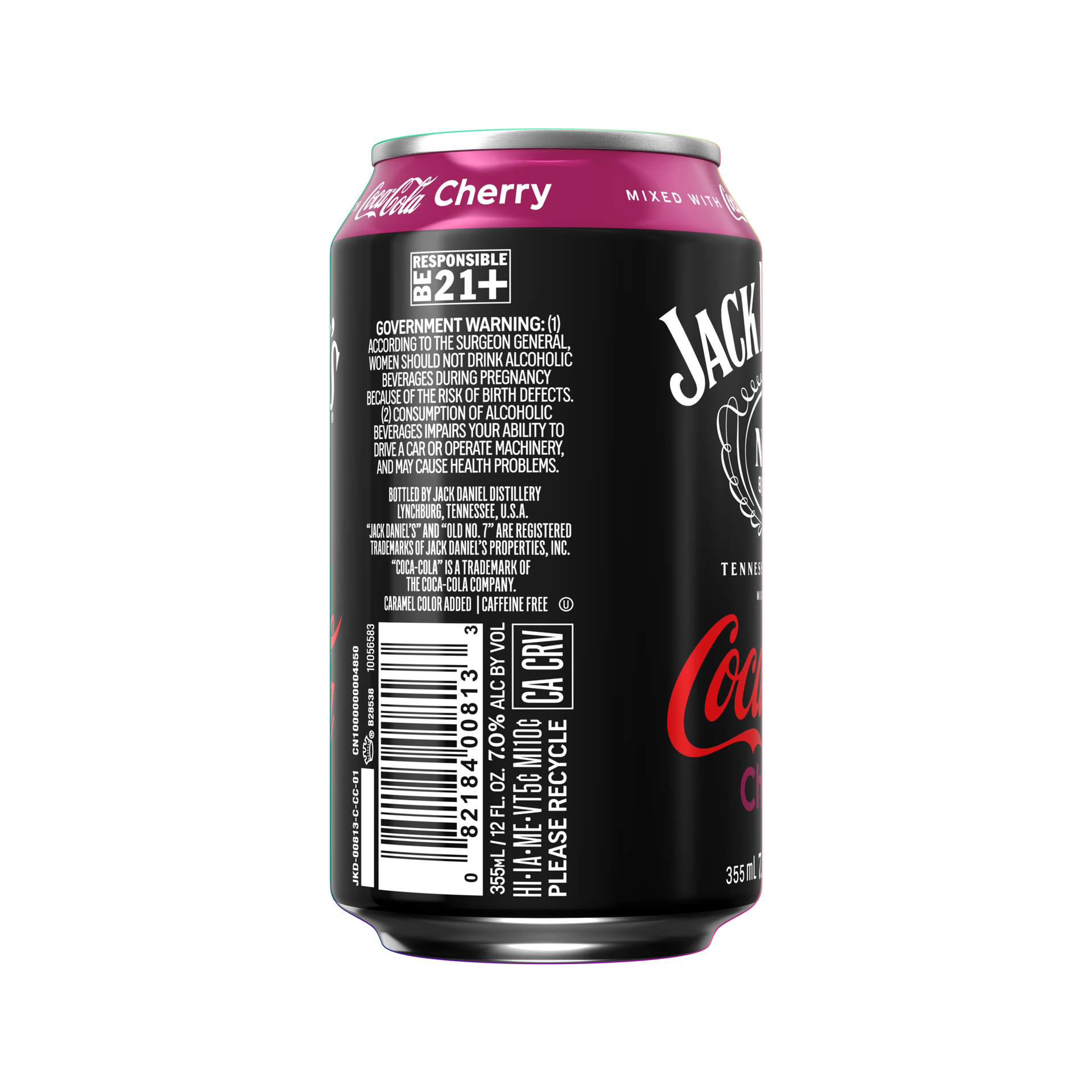 slide 2 of 3, Jack Daniels Jack N Cherry Coke Rtd, 4 ct; 12 oz