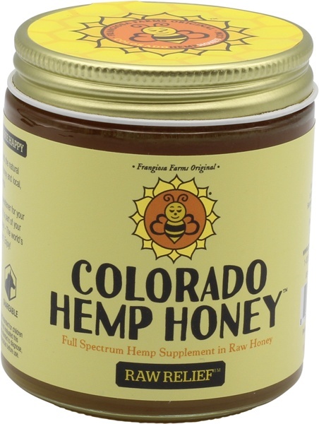 slide 1 of 1, Colorado Hemp Honey Raw Relief, 6 oz