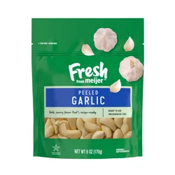 Fresh From Meijer Peeled Garlic, 6 Oz