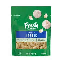 Fresh From Meijer Peeled Garlic, 6 Oz