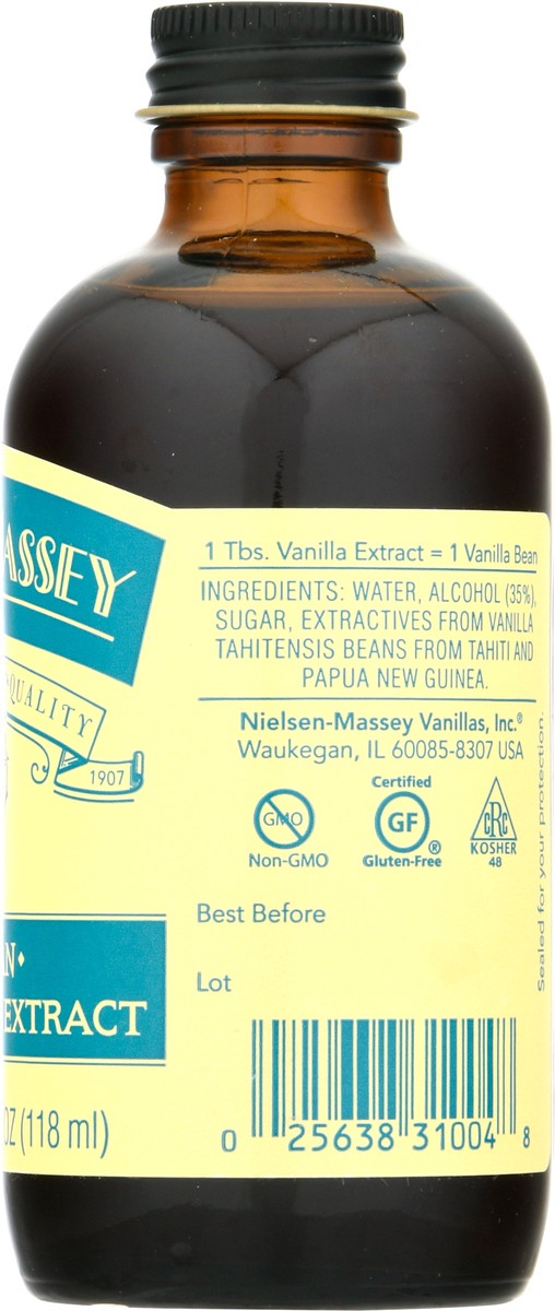 slide 4 of 9, Nielsen-Massey Tahitian Pure Vanilla Extract 4 fl oz, 4 fl oz