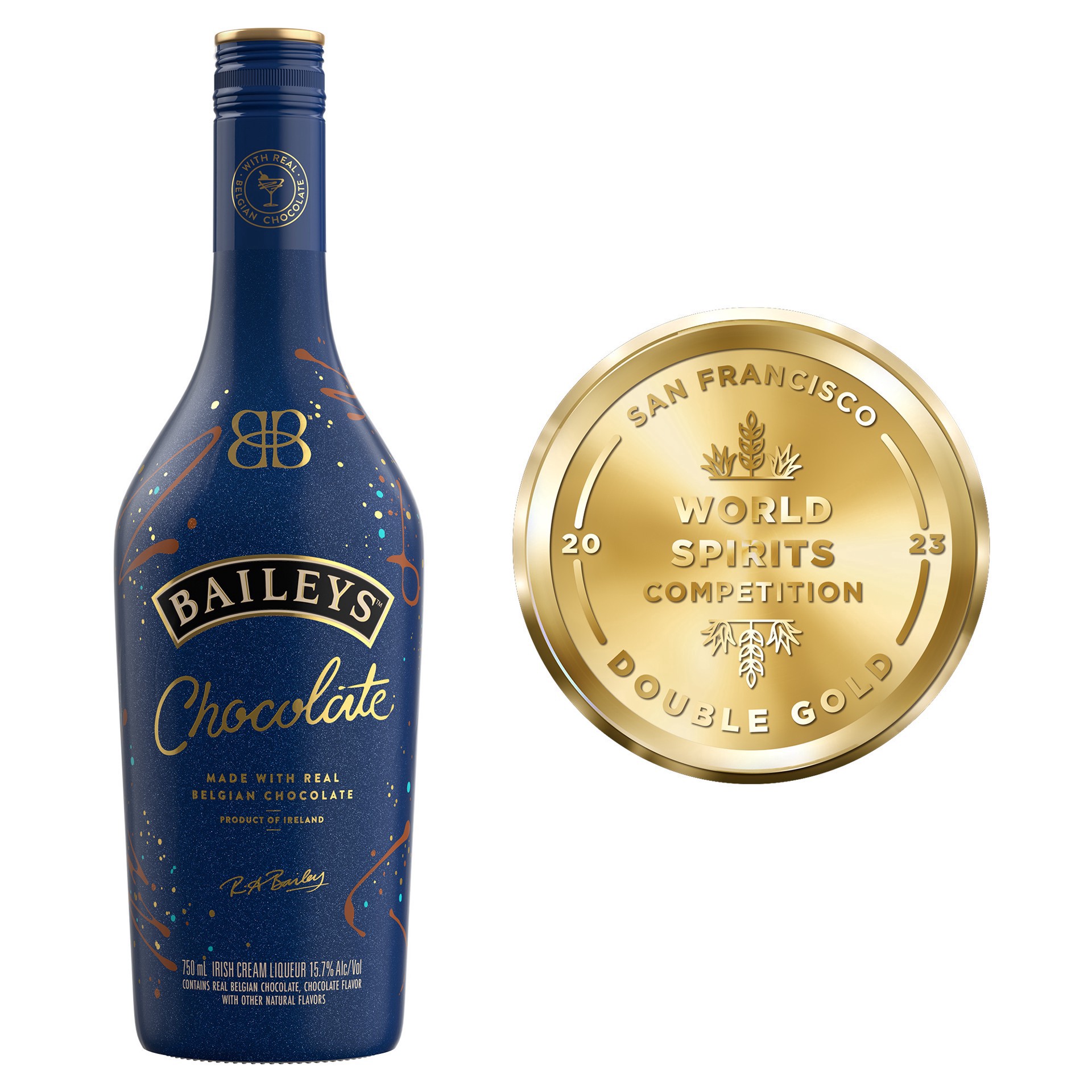 slide 3 of 10, Bailey's Chocolate Irish Cream Liqueur, 750 mL, 750 ml