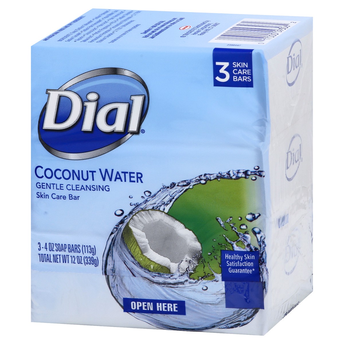 slide 3 of 9, Dial Skin Care Bar Soap, Coconut Water, 12 oz