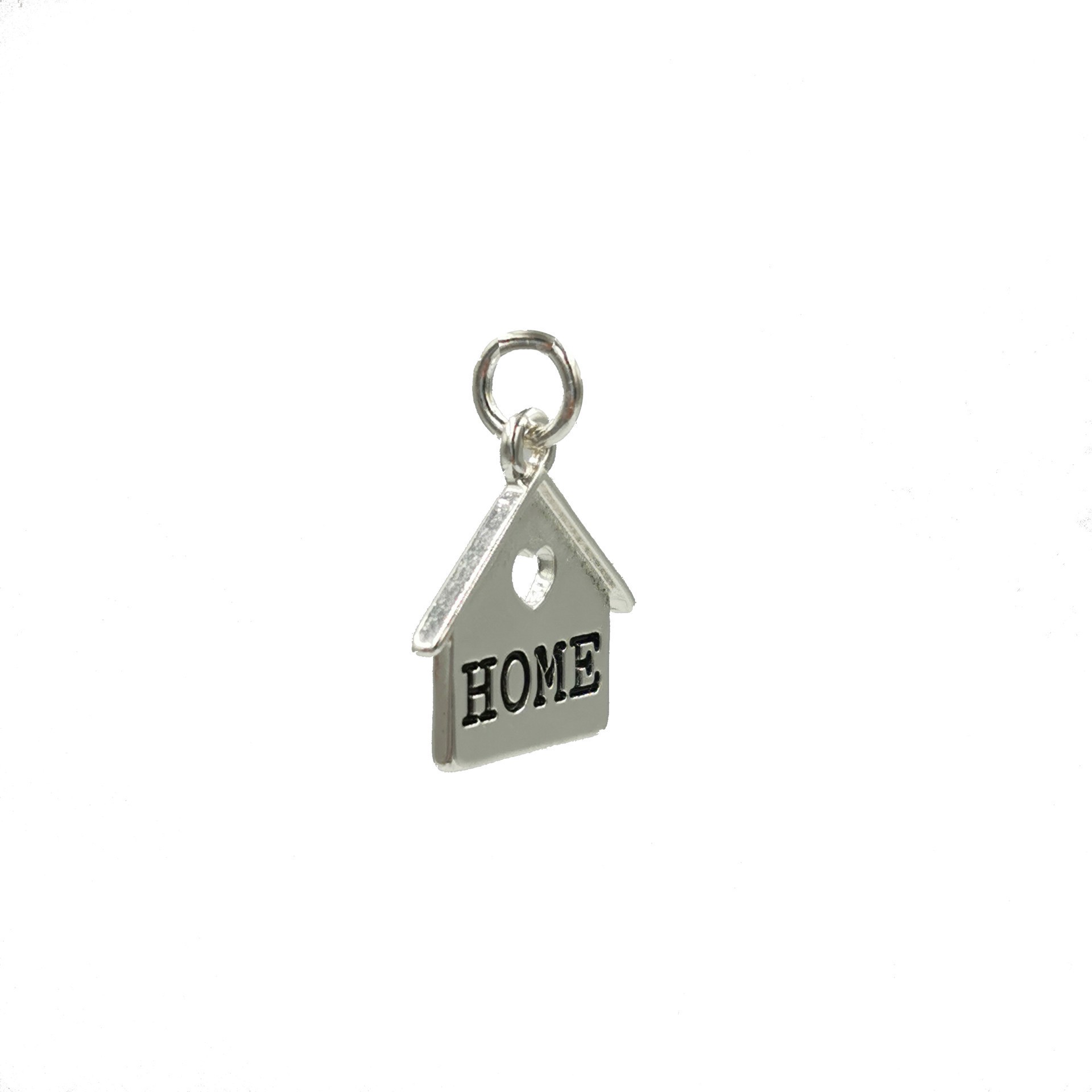 slide 4 of 4, Charmalong Antique Silver Plated Home Charm By Bead Landing, 0.83 in x 0.67 in x 0.24 in