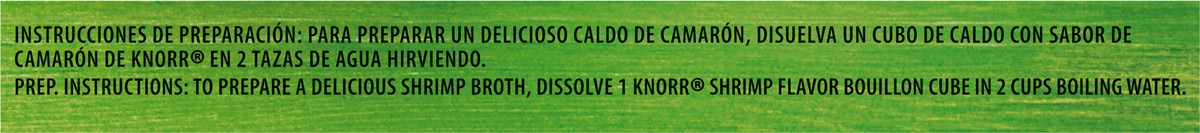 slide 5 of 9, Knorr Bouillon Cubes Shrimp Flavor Bouillon/Caldo Camarón, 3.1 oz,, 8 Ct , 3.1 oz