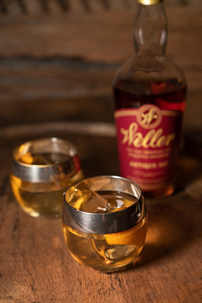 slide 4 of 6, W.L. Weller Weller Antique Kentucky Straight Bourbon Whiskey 1l 107 Proof, 750 ml