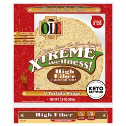 Olé Mexican Foods Olé Xtreme Wellness High Fiber, 5.5" Tortillas, Keto Certified