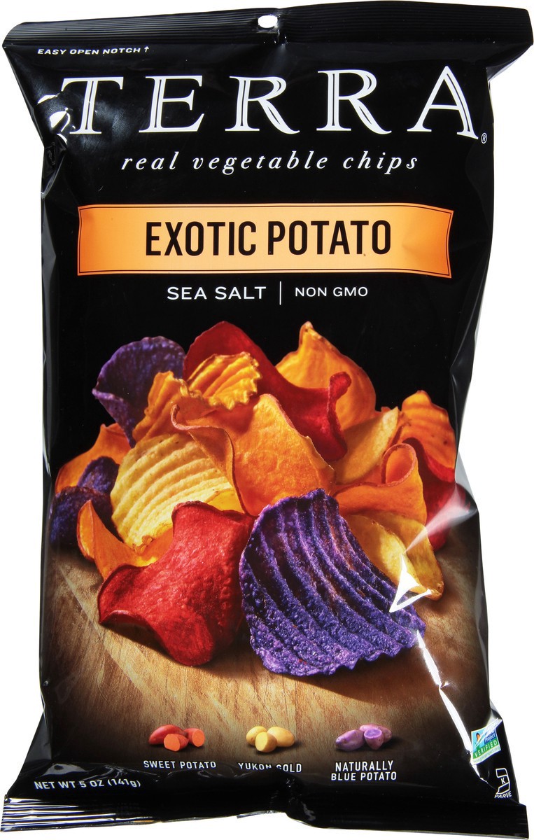 slide 7 of 11, Terra Exotic Potato Real Vegetable Chips 5.5 oz. Bag, 5.5 oz