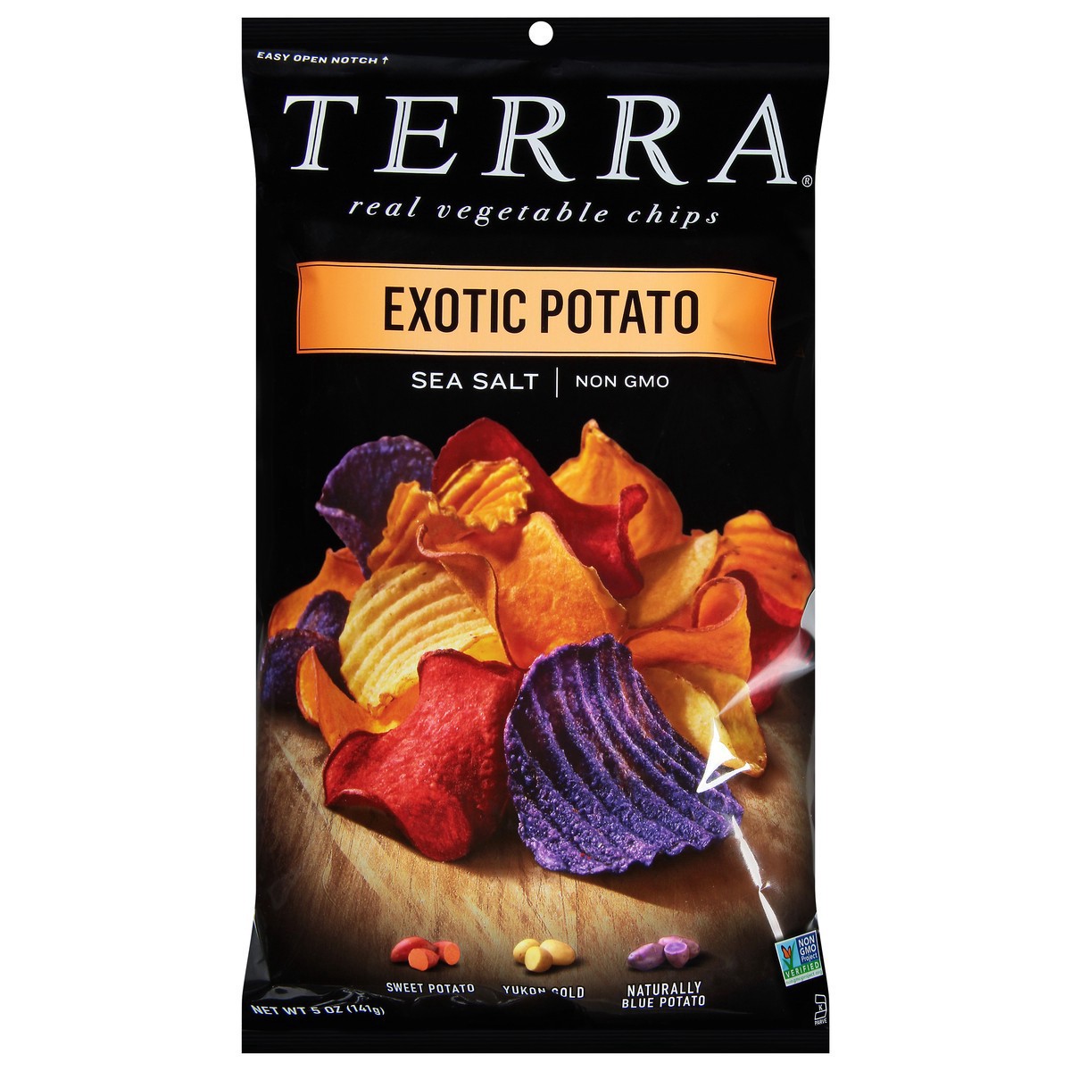 slide 9 of 11, Terra Exotic Potato Real Vegetable Chips 5.5 oz. Bag, 5.5 oz