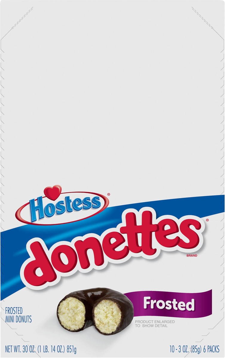 slide 4 of 15, Hostess Chocolate Donut Single Serve Caddy - 10 ct, 10 ct