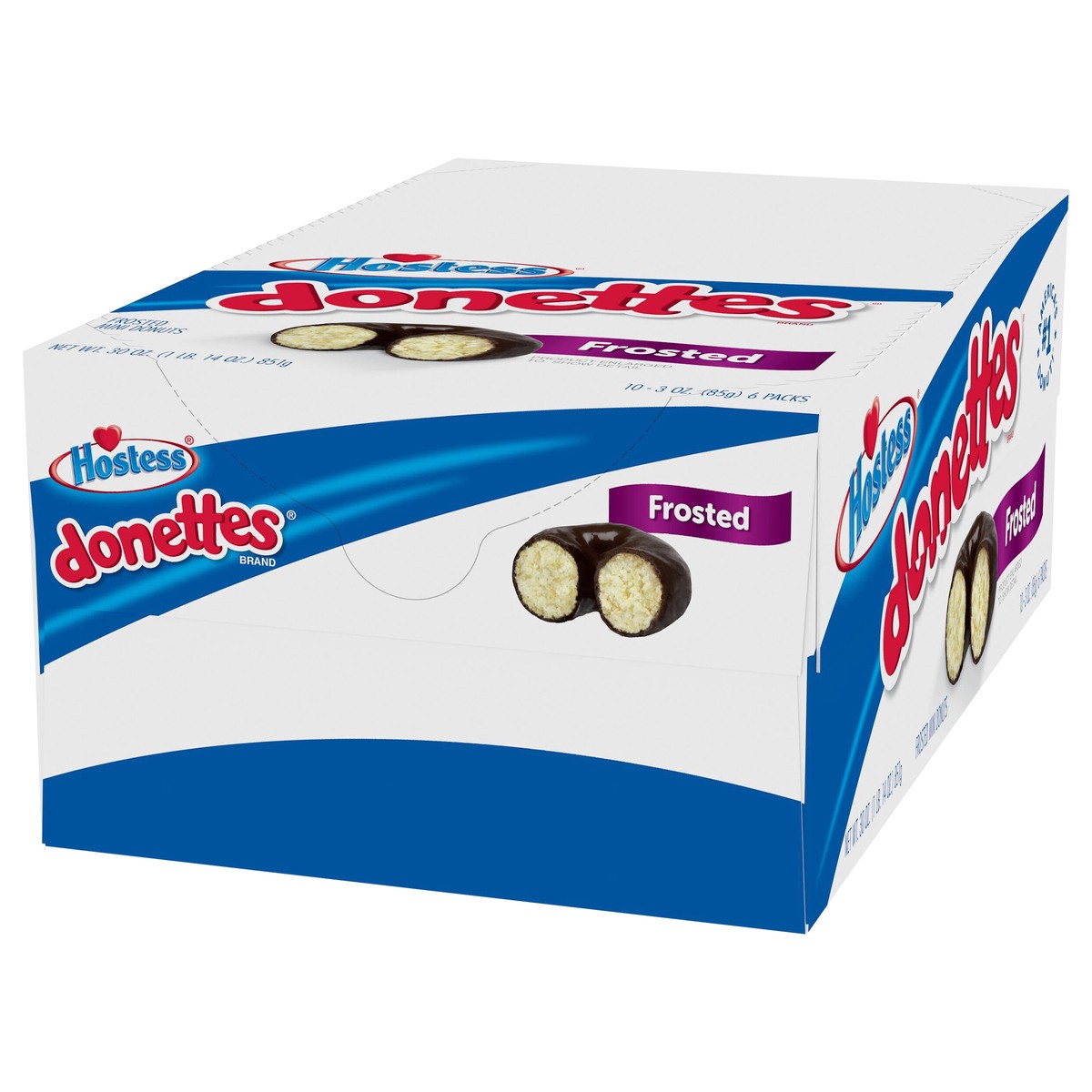slide 2 of 15, Hostess Chocolate Donut Single Serve Caddy - 10 ct, 10 ct