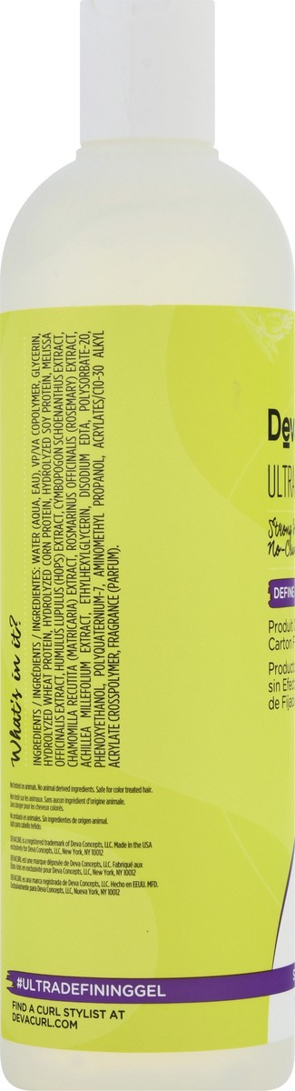 slide 7 of 9, DevaCurl Ultra Defining Gel, 12 fl oz